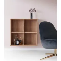 Hammel Furniture Regal »Mistral, Hochwertig Hängeregal, Wandregal, Verstellbar Einlegeböden«, B:70 cm, T:27 anpassungsbar Designmöbel