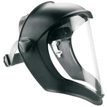 Honeywell 1011933 Schutzvisier Schwarz, Transparent EN 166 DIN 166