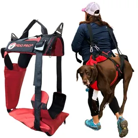 fido pro Panza Hundegeschirr - Red - One Size