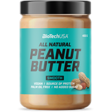 BIOTECH USA Peanut Butter, Erdnussbutter, 400g - crunchy