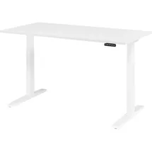 bümö Schreibtisch 160x80 cm Weiß