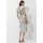 ALBA MODA Midikleid Weiß/Grün 38
