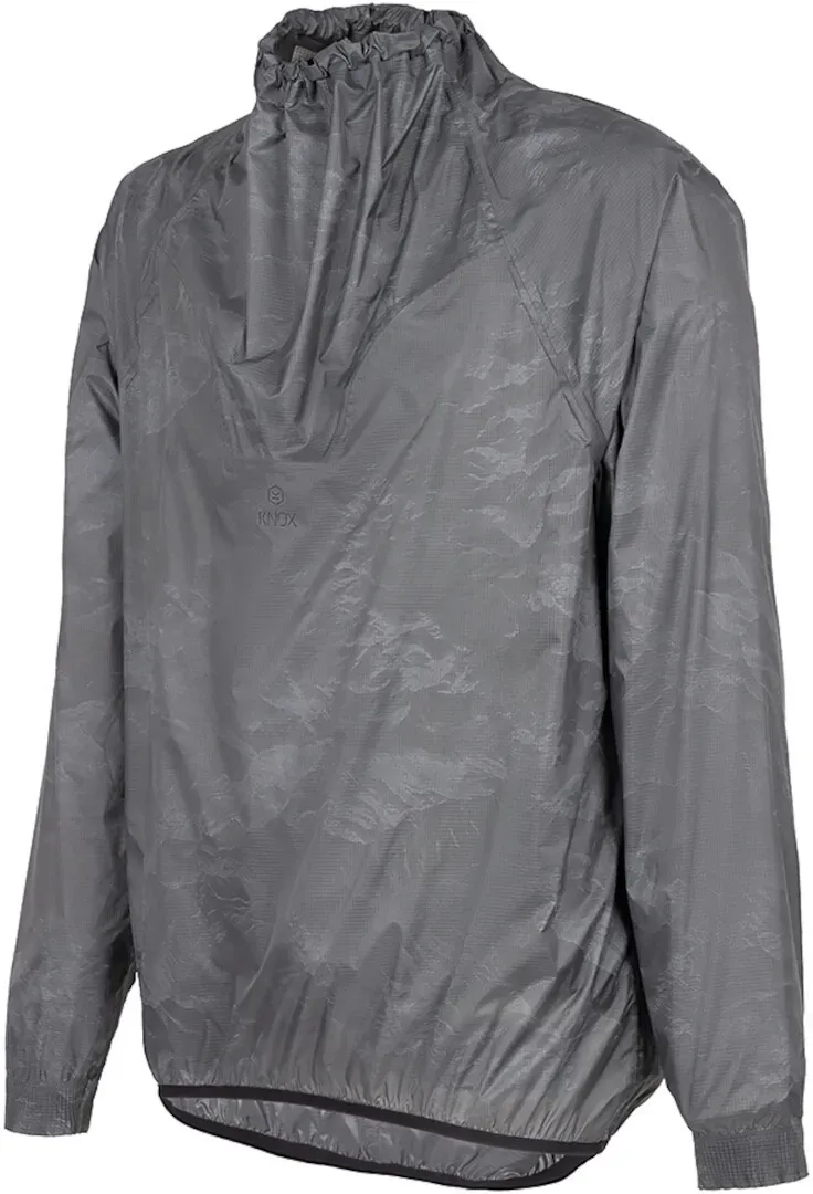 Knox Tor Motorrad Regenjacke, grau, Größe XL für Männer