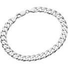 Armband »Schmuck Geschenk Silber 925 Armschmuck Armkette Panzerkette«, 52722805-21 silberfarben