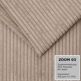 A&J MöbelLand RALF 180 x 200 cm H4 Beige