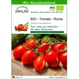 SAFLAX - BIO - Tomate - Roma - 15 Samen - Mit keimfreiem Anzuchtsubstrat - Solanum lycopersicum