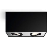Philips Box LED-Spot zweiflammig schwarz