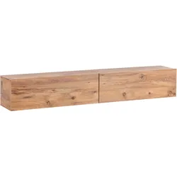 Wandmontierter TV-Schrank GLADSTONE Braun