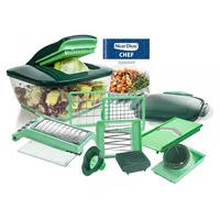 Genius Nicer Dicer Chef 15-tlg. grün Set 1