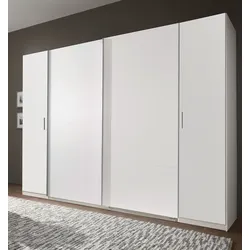 Dreh-/Schwebetürenschrank LOTTO - weiß