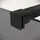 Badplaats Rizani Walk-In-Dusche 70 x 200 cm Schwarz getönt