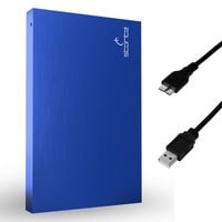 Storite Externe tragbare Festplatte 320 GB mit USB 3.0, externer Backup-Speicher, schnelle Datenübertragung, geeignet für PC, Mac, Xbox One, Windows, Gaming, Laptop und Desktop (blau)