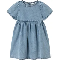 NAME IT Jeanskleid mit Teilungsnaht Modell 'GEMMA', blau 110