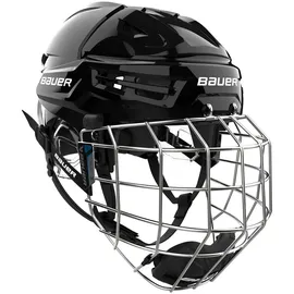 Bauer Eishockeyhelm Bauer RE-AKT 70 Combo Black Senior M - Schwarz - M