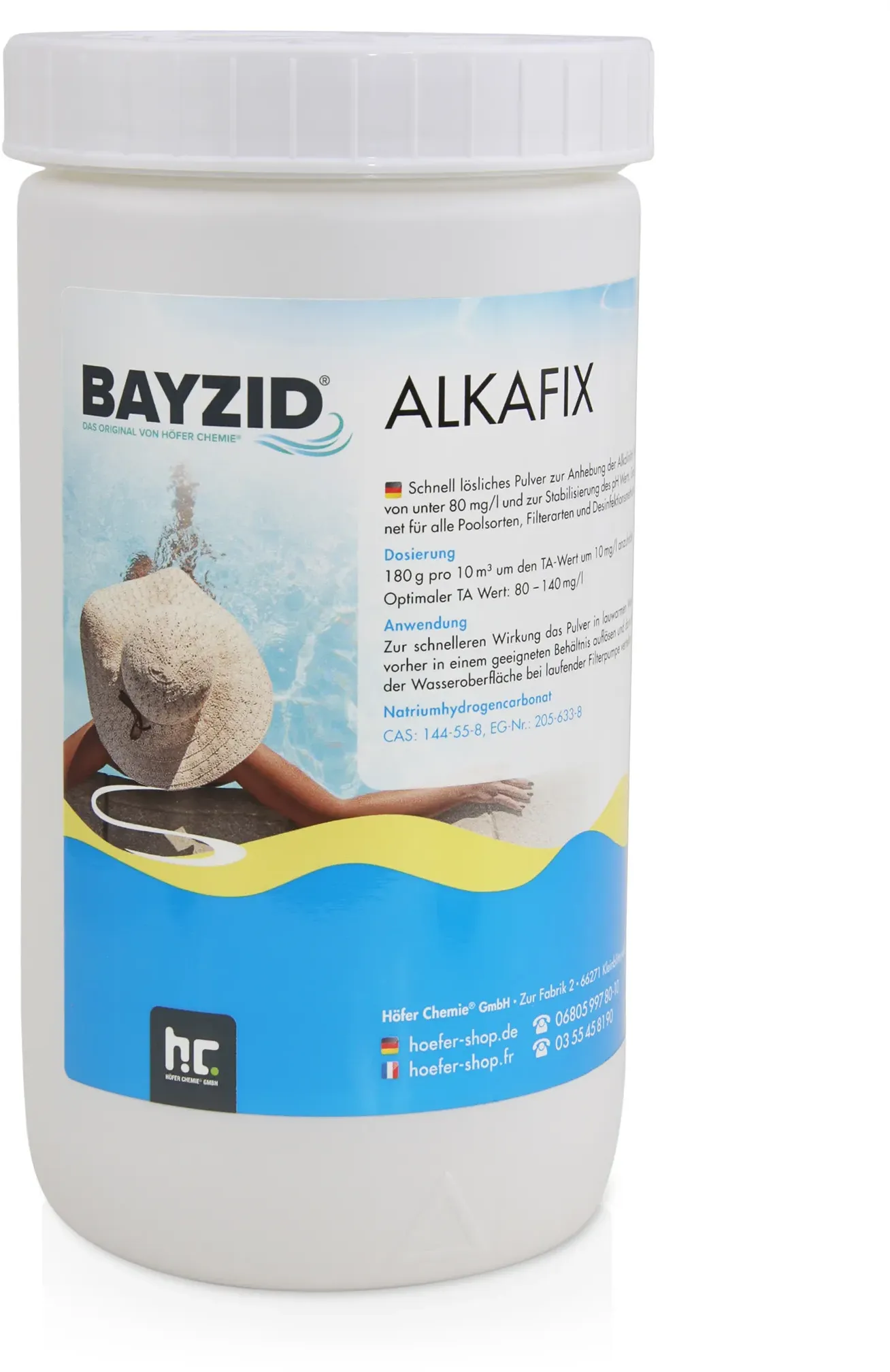 1 x 1 kg BAYZID®  Alkafix zur Anhebung der Alkalinität (TA)