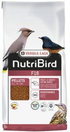 Versele-Laga Nutribird F16 vruchten- en insectenetende vogels  2 x 10 kg