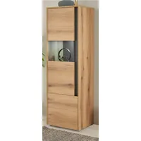 Furn.design Vitrine Center in Eiche Evoke 50 x 155