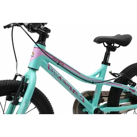 Bikestar Kinder-Mountainbike alu 18 Zoll mintgrün aquamaringrün 27, CM