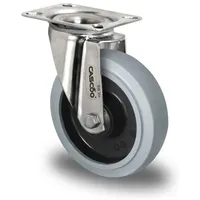 CASCOO Lenkrolle ø 100 mm 0 kg Weiß