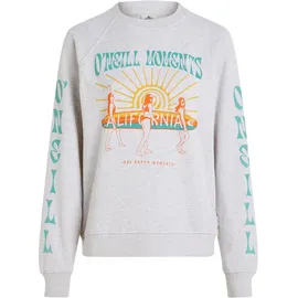 O'Neill Beach Vintage Sweatshirt Melange Weiß 34
