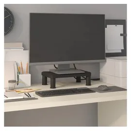 vidaXL Monitorständer 38x24x10,5 cm Schwarz