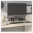 vidaXL Monitorständer 38x24x10,5 cm Schwarz
