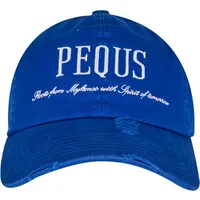 Pequs Destroyed Logo Cap blau ONE SIZE