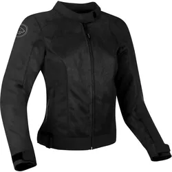 Bering Nelson Damen Motorrad Textiljacke, schwarz, Größe 44