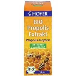 Hoyer Propolis Extrakt Bio alkoholfrei wasserlösl.