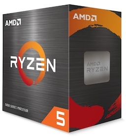 AMD Ryzen 5 5600 (6x 3.5 GHz) Sockel AM4 CPU BOX (Wraith Stealth Kühler)