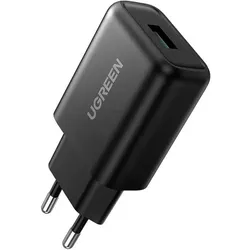 UGREEN USB-A QC 3.0 18W Wall Charger-EU Black