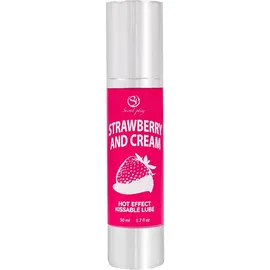 SECRET PLAY Hot Effect Strawberry with Cream 50 ml