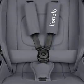 lionelo MIKA PLUS 3-in-1 Buggy 0-48 Monate bis zu 22 kg Babywagen bis zu 9 kg Kindersitz Babytrage bis zu 13 kg, Rückenlehne verstellbar, Dämpfung, 360° Räder, XXL-Verdeck