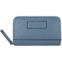 Tom Tailor Damen Mirenda Reißverschlussbörse, Light Blue - 16,5x2x10