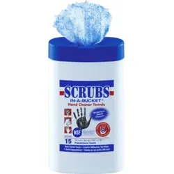 SCRUBS Minicontainer 15 Tucher mit NFS Freigabe Zertifikat Nummer 160187