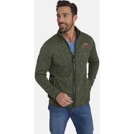 Jan Vanderstorm KOLMUND Sweatjacke Herren Oliv 4XL