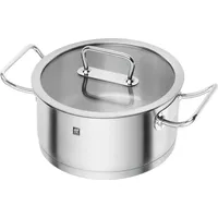 Zwilling Pro 24cm 4.3l niedriger Topf mit Deckel