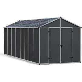 CANOPIA Rubicon Gerätehaus 6,03 x 2,27 m Grau