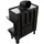 Kratki FLOKI M Kamineinsatz Stahl Schwarz