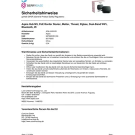 Aqara Hub M3 Smart Home Zentrale