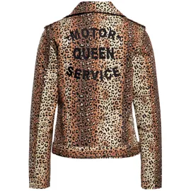 Queen Kerosin Sweatjacke Motor Queen Service mischfarben S