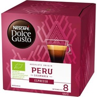 Nescafe Kaffeekapseln Dolce Gusto Bio, Espresso Peru, 12 Kapseln