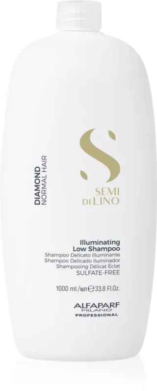 Alfaparf Milano Semi di Lino Diamond Illuminating aufhellendes Shampoo für normales Haar 1000 ml