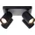 Brilliant Marty 4flg. schwarz 4x GU10