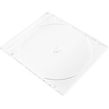 Basetech CD Hülle Slim BT-2268908 1 CD/DVD/Blu-Ray Transparent Acryl 25St.