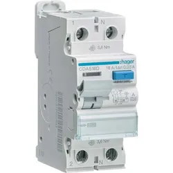HAGER Fehlerstromschutzschalter CDA516D