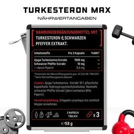 German Elite Nutrition Turkesteron Max Kapseln 120 St.