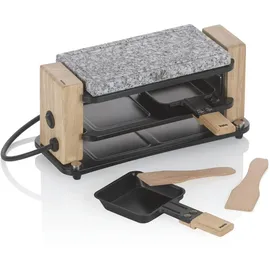 Kela Raclette/Stein Bedretto schwarz 2Personen 27,0x11,0x13,0cm