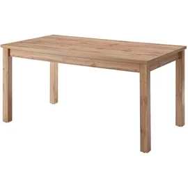 furn.design Esstisch "Norwich" in Wotan Eiche Landhaus Küchentisch 158 x 88 cm - Naturbelassen
