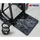 Proregal Treppensackkarre Stahl 111x60x43 cm schwarz klappbar